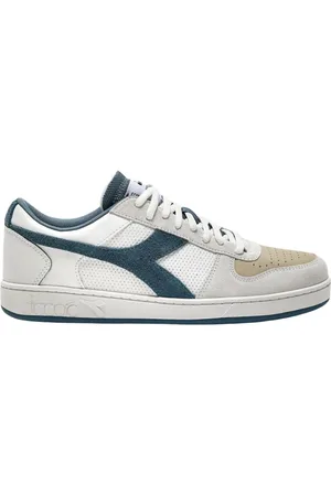 Diadora Homme, Chaussures, Multicolore, Taille: 44 EU Baskets Blanches Magic Basket Basses