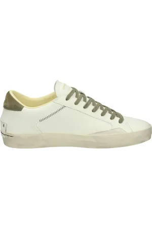 Crime london Homme, Chaussures, Blanc, Taille: 42 EU Baskets bas en cuir