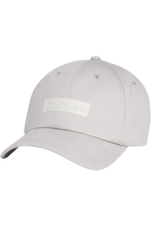 Calvin Klein Homme, Accessoires, Gris, Taille: ONE Size Casquette Grise Clair avec Broderie Logo