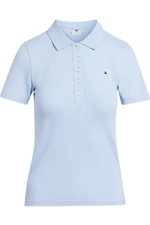 Tommy Hilfiger Femme, Tops, Bleu, Taille: 36 FR Collection de T-shirts et Polos élégants