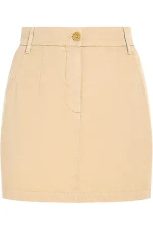 Tommy Hilfiger Femme, Jupes, Jaune, Taille: 44 FR Collection de Jupes Élégantes