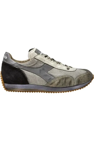 Diadora Homme, Chaussures, Multicolore, Taille: 46 EU Vintage Style Baskets Equipe Stone Wash