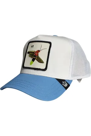 Goorin Bros. Femme, Accessoires, Blanc, Taille: ONE Size Casquette Trucker Animal Farm Blanc Unisexe