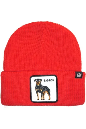 Goorin Bros. Femme, Accessoires, Rouge, Taille: ONE Size Animal Farm Beanie Hat Rouge Logo