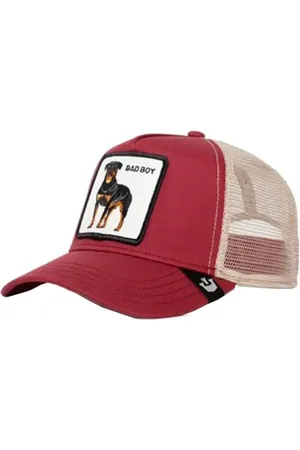 Goorin Bros. Unisex, Accessoires, Rouge, Taille: ONE Size Animal Farm Baddest Boy Trucker Cap Rouge Unisexe