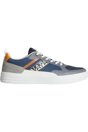 Napapijri Homme, Chaussures, Multicolore, Taille: 45 EU Baskets Légère Bark Mesh Gris Polyester/Cuir Synthétique