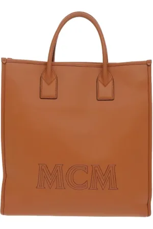 MCM Femme, Pre-owned, Brun, Taille: ONE Size Pre-owned Cuir sacs-main