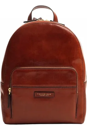 The Bridge Femme, Sacs, Noir, Taille: ONE Size Sac à Dos Élégant en Cuir pour Femmes