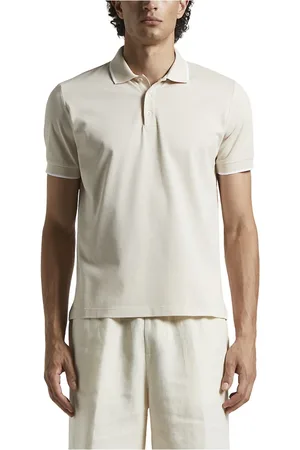 PESERICO SIGN Homme, Tops, , Taille: M Polo léger en piqué de coton Supima