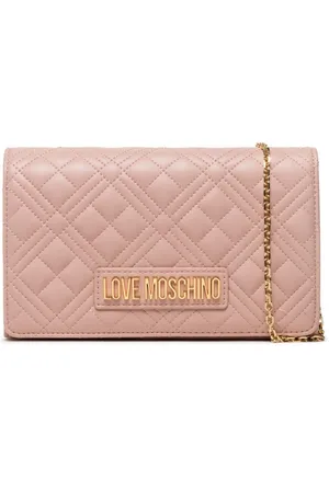 Moschino Femme, Sacs, Rose, Taille: ONE Size Sac de Soirée Matelassé Rose