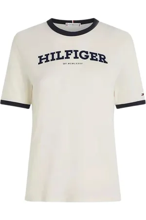 Tommy Hilfiger Femme, Tops, Blanc, Taille: 34 FR Collection de Pulls Élégants