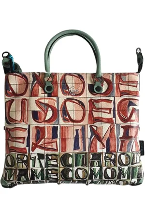 Gabs Femme, Sacs, Multicolore, Taille: ONE Size Sac en Cuir Convertible avec Imprimé Voyage