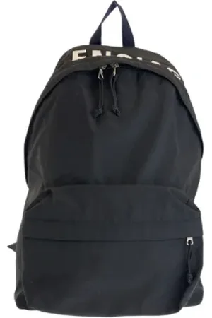 Balenciaga Homme, Pre-owned, Noir, Taille: ONE Size Pre-owned Toile sacs-dos
