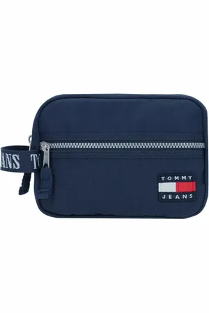 Tommy Hilfiger Femme, Sacs, Bleu, Taille: ONE Size Heritage Bleu Polyester Trousse de Toilette