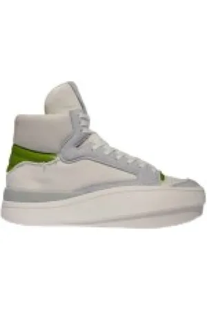 Y-3 Homme, Chaussures, Multicolore, Taille: 40 EU Lux BBall High Baskets White/Grey
