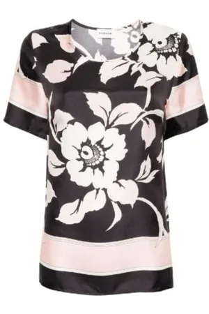 P.A.R.O.S.H. Femme, Blouses et Chemises, Multicolore, Taille: 40 FR Chemisier Élégant pour Femmes