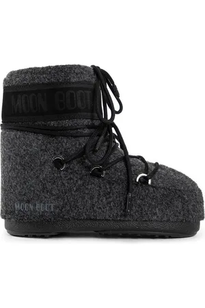 Moon Boot Femme, Chaussures, Noir, Taille: 36 EU Baskets Basses en Feutre Iconiques