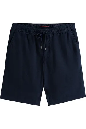 Tommy Hilfiger Homme, Shorts, Bleu, Taille: W40 Shorts en Lin Style Harlem
