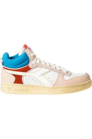 Diadora Femme, Chaussures, Multicolore, Taille: 40 1/2 EU Magic Basket Demi Icona Baskets Multicolore