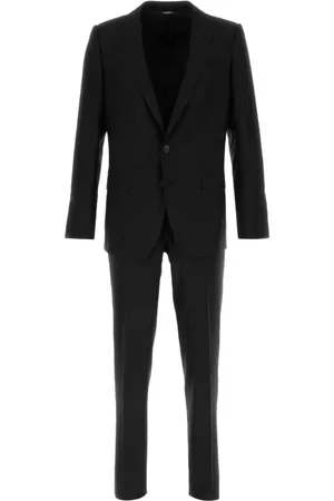 Dolce & Gabbana Homme, Costumes, Noir, Taille: M Costume en laine noire