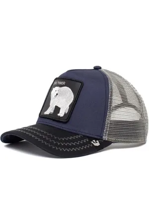 Goorin Bros. Femme, Accessoires, Bleu, Taille: ONE Size Casquette Trucker Animal Farm Bleue Unisexe