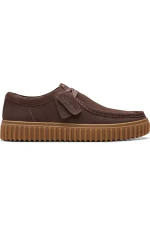 Clarks Homme, Chaussures, Brun, Taille: 41 EU Baskets Loisirs Marron Foncé