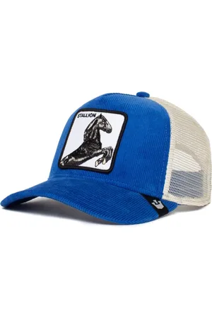 Goorin Bros. Femme, Accessoires, Bleu, Taille: ONE Size Casquette Trucker Animal Farm Bleue Unisexe