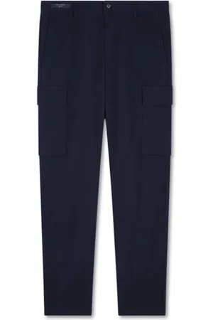 Paul & Shark Homme, Pantalons, Bleu, Taille: L Pantalon Cargo Doux