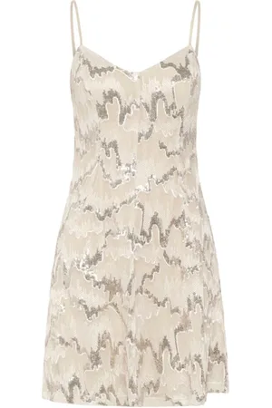 Gestuz Femme, Robes, , Taille: 36 FR Robe Courte à Paillettes de Bouleau