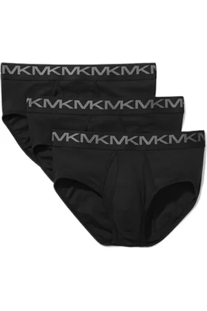 Michael Kors Homme, Sous-vêtements, Noir, Taille: S Ensemble 3 Slips Coton Stretch Noir Homme