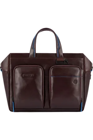 Piquadro Femme, Sacs, Brun, Taille: ONE Size Élégant Porte-Documents en Cuir avec Compartiment pour Ordinateur Portable