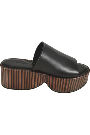 Robert Clergerie Femme, Chaussures, Noir, Taille: 38 1/2 EU Sandales Noires pour Femmes