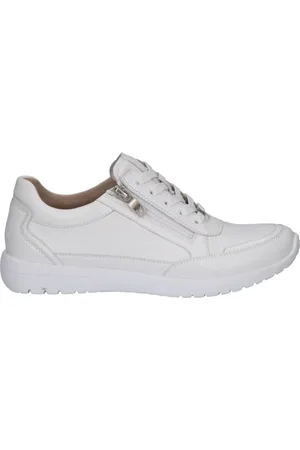Caprice Femme, Chaussures, Blanc, Taille: 40 EU Baskets Blanches pour Femmes