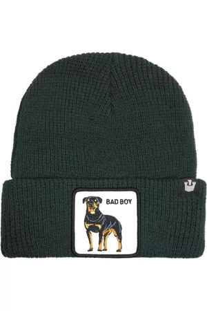 Goorin Bros. Femme, Accessoires, Vert, Taille: ONE Size Animal Farm Beanie Hat avec Patch Frontal