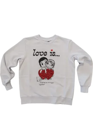 GAËLLE Femme, Sweatshirts et sweats à capuche, Blanc, Taille: 36 FR Édition Limitée Coton Stretch Blanc Femme