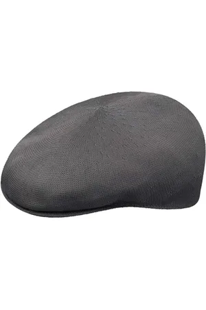 Kangol Femme, Accessoires, Noir, Taille: M 504 Ventilé Gris Carbone Unisexe