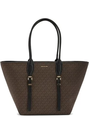 Michael Kors Femme, Sacs, Brun, Taille: ONE Size Sac fourre-tout marron avec boucle LG