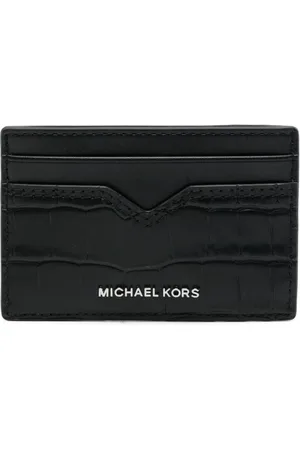 Michael Kors Homme, Accessoires, Noir, Taille: ONE Size Porte-cartes encoché noir