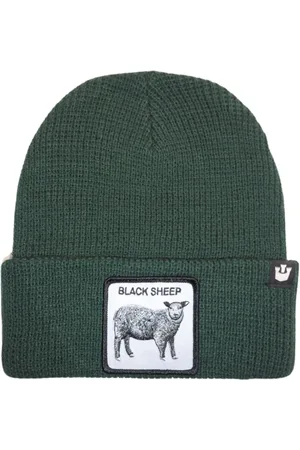 Goorin Bros. Femme, Accessoires, Vert, Taille: ONE Size Animal Farm Beanie Hat avec Patch Frontal