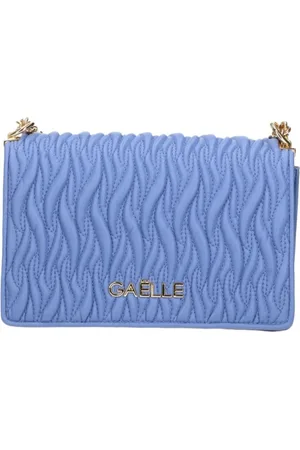 GAËLLE Femme, Sacs, Violet, Taille: ONE Size Eco Cuir Logo Métal Pochette