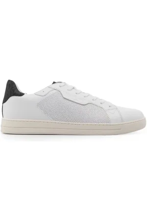 Michael Kors Homme, Chaussures, Blanc, Taille: 44 EU Baskets Noires à Lacets