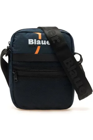 Blauer Homme, Accessoires, Bleu, Taille: ONE Size Sac bandoulière avec plusieurs compartiments