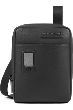 Piquadro Femme, Sacs, Noir, Taille: ONE Size Sac iPad Mini Personnalisable Noir Unisexe
