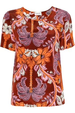 P.A.R.O.S.H. Femme, Blouses et Chemises, Multicolore, Taille: 40 FR Collection de Chemisiers Élégants
