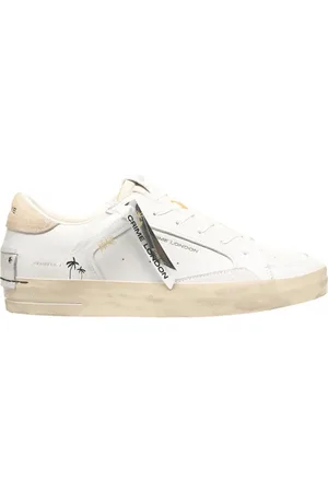 Crime london Homme, Chaussures, Blanc, Taille: 45 EU Baskets SK8 Deluxe