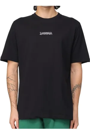 DISCLAIMER Homme, Tops, Noir, Taille: L T-shirt Jersey Simple Noir Homme