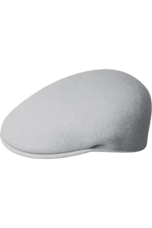 Kangol Femme, Accessoires, Gris, Taille: L Casquette en Laine Grise Style Iconique