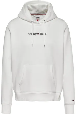 Tommy Hilfiger Femme, Sweatshirts et sweats à capuche, , Taille: 38 FR Sweat à Capuche Linéaire