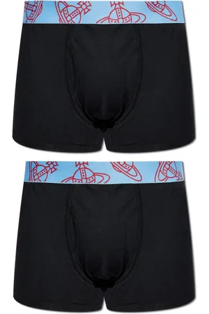 Vivienne Westwood Homme, Sous-vêtements, Noir, Taille: M Lot de deux boxers