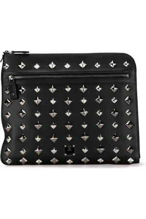MCM Femme, Pre-owned, Noir, Taille: ONE Size Pre-owned Plastique sacs-main